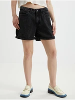 Black denim shorts Noisy May Smiley - Women