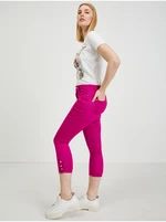 Orsay Dark Pink Ladies Shortened Pants - Women