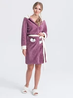 Edoti Women's bathrobe UL