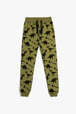 Koton Baby Boy Khaki Patterned Sweatpants