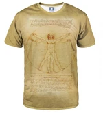 Aloha From Deer Unisex's Vitruvian Man T-Shirt TSH AFD497