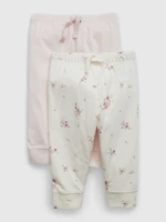 GAP Baby Sweatpants from organic cotton, 2 pcs - Girls