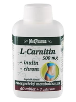 Medpharma L-Carnitin 500 mg + Inulin + Chrom 67 tablet