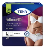 Tena Silhouette Low Waist Blanc vel. L inkontinenční kalhotky 10 ks