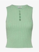 Light Green Crop Top Noisy May Frey - Women