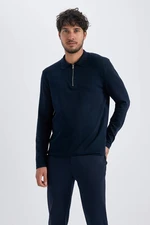 DEFACTO Slim Fit Polo Collar Pullover