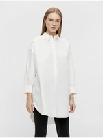 White long shirt . OBJECT Mahin - Women