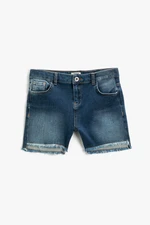 Koton Denim Shorts With Pocket