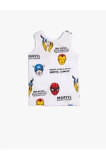 Koton Marvel Athlete Licensed Printed Sleeveless Crew Neck Cotton