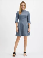 Orsay Blue Ladies Patterned Dress - Women