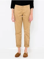 Brown Shortened Trousers CAMAIEU - Women