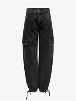 Black Women's Jeans with Jean Pockets ONLY Pernille - Women