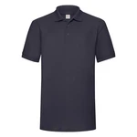 Navy Heavy Polo Friut of the Loom T-shirt