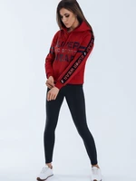 Red Women's Sweatshirt PINOVA BY0823