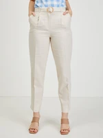 Beige women's trousers ORSAY - Ladies