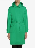 Green women's coat Geox
