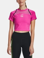 Under Armour UA Run Anywhere Women's Deep Pink Sports T-Shirt