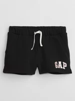 Black girls' shorts with GAP logo