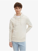 Cream Mens Hoodie Tom Tailor - Men