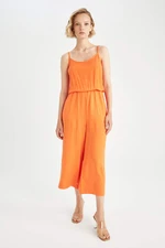 DEFACTO Crew Neck Strappy Jump Suit