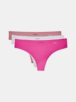 Under Armour Panties PS Thong 3Pack -PNK - Women