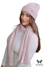 Női szett Kamea Kamea_Set_Hat&Scarf_K.22.254.09_Pink