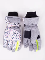 Yoclub Kids's Children's Winter Ski Gloves REN-0238G-A150