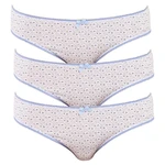 3PACK women's panties Molvy blue