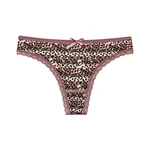 Women's thong Fine woman multicolor