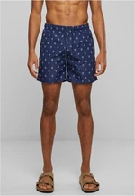 Patterned swimsuit shorts anchor/navy