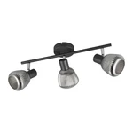 Czarna lampa punktowa ø 10 cm Tarifa – Trio