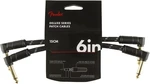 Fender Deluxe Series 099-0820-087 15 cm Angulado - Angulado Cable de conexión