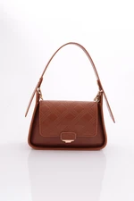 DGN 390 Women's Column Large Handle Bag Brown