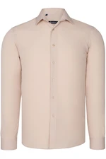 G726 DEWBERRY MENS SHIRT-BEIGE