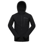 Men's softshell jacket with membrane ALPINE PRO HOOR black