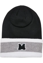 College Team Beanie black/heathergrey/white