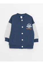 LC Waikiki College Collar Long Sleeve Baby Boy Bomber Jacket