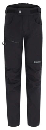 Children's softshell pants HUSKY Keson K black