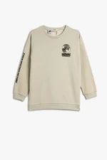 Koton Boy Beige Sweatshirt