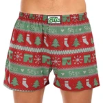 Men's boxer shorts Styx art classic oversized rubber Christmas knitted