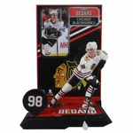 McFarlane Toys Postava NHL - Connor Bedard (Chicago Blackhawks) - Platinum Edition - biela