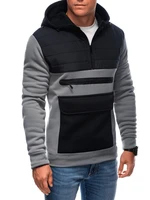 Edoti Men's zip-up sweatshirt