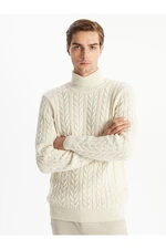 LC Waikiki Turtleneck Long Sleeve Men's Knitwear Sweater