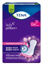 Tena Lady Protect+ Maxi Night inkontinenční vložky 12 ks