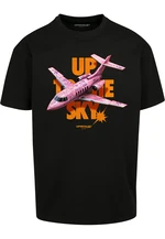 Up to the Sky Oversize Tee černé