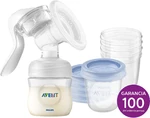 PHILIPS AVENT Odsávačka materského mlieka manuálna + VIA 180 ml