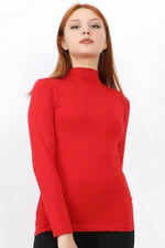 InStyle Long Sleeve Turtleneck Basic Body - Red