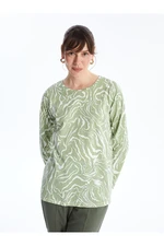 LC Waikiki LCW Crew Neck Patterned Women's Blouse