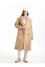 LC Waikiki LCW Jacket Collar Cashmere Coat