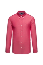 Tommy Hilfiger Shirt - NATURAL SOFT POPLIN SHIRT red